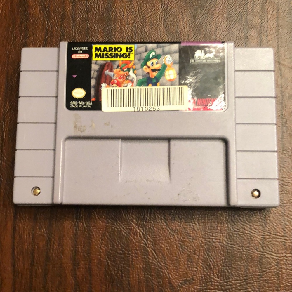 🎮 SNES Mario is Missing